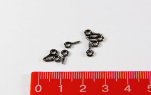 Штифт с резьбой 50 шт под черный никель