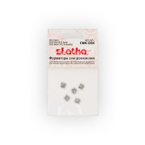  Бейл FMK-D04 4x5.5 мм 5 шт №01 под серебро