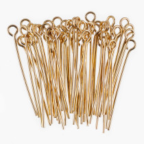 " Zlatka" Штифт FMK- S02 30 мм 50 шт 04 под золото