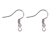 " Zlatka" Швензы для бисера DC- 070/ 10 18 мм 10 шт №02 под никель