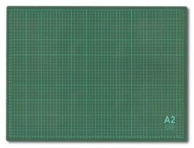 " Gamma" DK- 002 Мат для резки ПВХ 60 см х 45 см в пакете формат А2/ серо- зеленый
